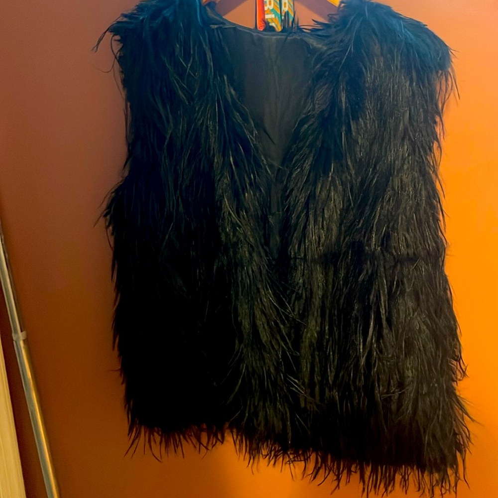 Odiva Faux fur Vest - one size